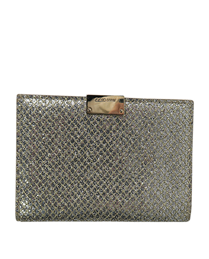 Jimmy Choo Glitter Passport Cover, front view